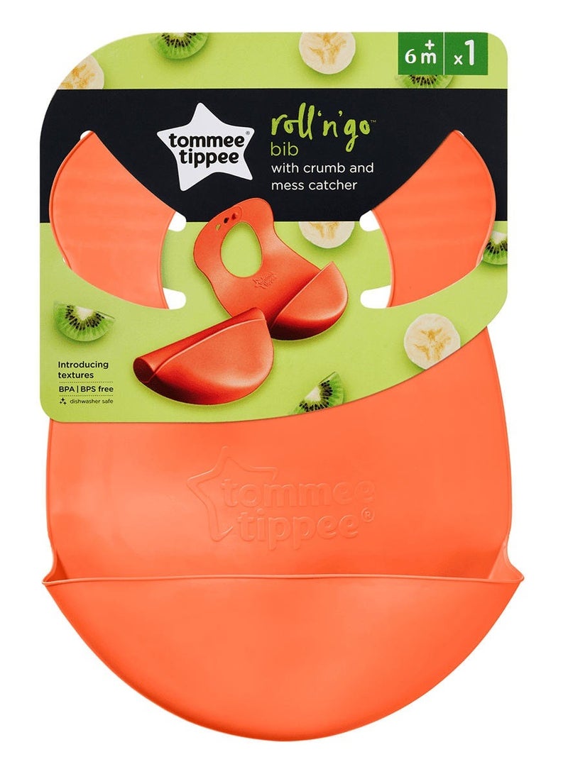 Tommee Tippee Roll N Go Baby Bib 6 Months +
